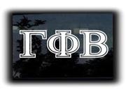 Gamma Phi Betta Fraternity Decal 7 inch
