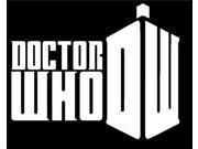 Doctor Who Decal 5.5 inch
