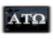 Alpha Tau Omega Fraternity Decal 7 inch