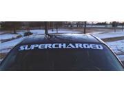 Pontiac Grand Prix Supercharged Windshield Banner Decal