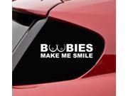 Boobies make me smile JDM Decals 7 Inch