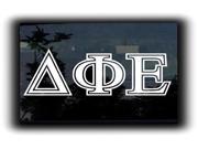 Delta Phi Epsilon Fraternity Custom Greek Letters 9 Inch