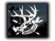 Head Hunter Hunting Custom Decal Sticker 7.5 inch