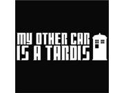 My Other Car is a Tardis Custom Window Decal Sticker 7.5 inch