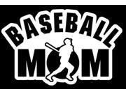 Baseball Mom 1 Custom Decal Sticker 5.5 inch