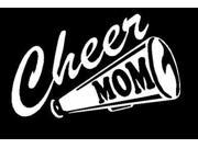 Cheer Mom Horn Cheering pom pom Custom Decal Sticker 7.5 inch