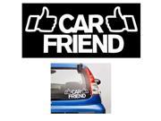 Car friend Funny stickers for cars 7 Inch
