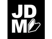 JDM Style Logo Window Decal Sticker 5 Inch