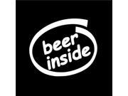 Beer inside Funny Window Decal Stickers 7 Inch Beer inside Funny Window Decal Stickers 7 Inch