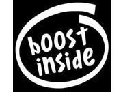 Boost Inside Funny JDM Stickers For Cars 5 Inch
