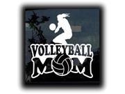 Volleyball mom girl Stickers For Cars 9 Inch