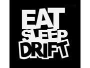 Eat Sleep Drift Funny JDM Stickers For Cars 5 Inch
