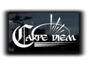 Carpe Diem .. Seize the day Stickers For Cars 7 Inch