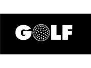 Golf Golfing with Ball Stickers For Cars 5 Inch