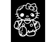 Hello Kitty Walking Dead Stickers for cars 7 Inch Hello Kitty Walking Dead Stickers for cars 7 Inch