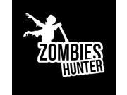Zombie Hunter Stickers for cars 5 Inch