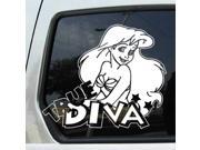 Ariel true Diva Stickers For Cars 7 Inch