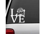 Minion Love Sticker for car 7 Inch