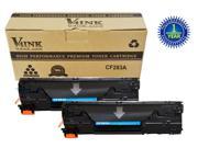 2 New CF283A Black Toner Cartridge for HP 83A CF283A Toner Cartridge HP LaserJet Printer Pro MFP M125 MFP M127fn MFP M127fw Toner