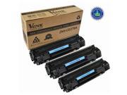 3 New CE278A Black Toner Cartridge for HP 78A CE278A Toner Cartridge LaserJet Printer Pro P1566 P1606 P1606N P1606DN M1536DNF