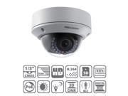 Hikvision DS 2CD2735F IS Replace DS 2CD2712F IS 3D DNR DWDR BLC True Day night Vandal proof Housing 1.3MP IP66 Network IR Dome Camera