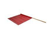 18 x 18 Red Jersey Mesh Safety Flag w 32 Dowel DOT Compliant