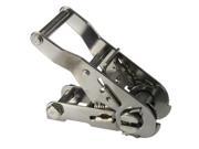Wide Handle Stainless Steel Type 304 Ratchet for 1 Webbing