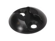 2 inch Round Airline Track with Powder Coated Black Finish Break Strength 4 500 lbs. Working Load Limit 1 500 lbs.