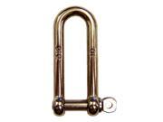 3 8 Stainless Steel Screw Pin Long D Shackle