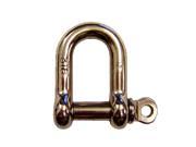 5 8 Stainless Steel Screw Pin D Shackle