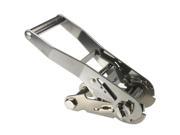 Long Wide Handle Stainless Steel T 304 Ratchet for 2 webbing Single by US Cargo Control