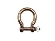 1 2 Screw Pin Bow Shackle Stainless Steel Type 316