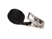 1 x 15 Stainless Steel Black Endless Ratchet Strap