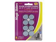 Round Furniture Sliders 1 Pack of 8