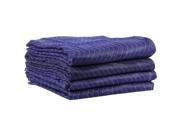 Moving Blanket 4 Pack 72 X 80 US Cargo Control Econo Saver 3.5 Lbs Each Blue Blue