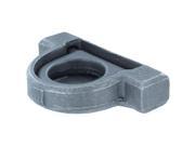 Surface Mount D Ring with an 11 000 lbs break strength. Made of Raw Steel