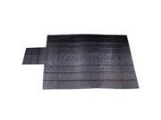 Lumber Tarp 24 X 27 8 Drop Flap – 14 oz. 18 oz. Combo in Black