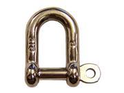 Stainless Steel 1 4 Captive Pin D Shackle