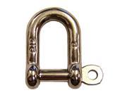 Stainless Steel 5 16 Captive Pin D Shackle