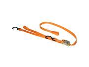 1 x 6 Cam Buckle Handlebar Strap w S Hooks Pull Loop Orange