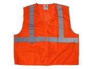 Mesh Orange Safety Vest Breakaway