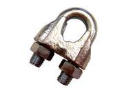 Zinc Plated Malleable Wire Rope Clips - 3/8 Zinc Plated Malleable Wire Rope Clips - 3/8