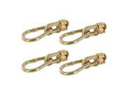 Double Stud L-Track Fitting w/ Pear Link - 5,000 lb. Break Strength - 4 Pack Double Stud L-Track Fitting w/ Pear Link - 5,000 lb. Break Strength - 4 Pack