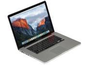 Apple Laptop MacBook Pro 15.4 LED backlit Intel Core i5 520M 2.40 GHz turbo up to 2.93GHz 4GB DDR3 Memory 500 GB HDD NVIDIA GeForce GT 330M Mac OS X v1