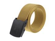 Rockway outdoor belt Hard thickness nylon with POM pressure buckle 38mm width nylon webbing unisex clothing set for outdoors Brown