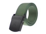 Rockway tactical belt Longest nylon with non metallic buckle military style waistband brand new design Green