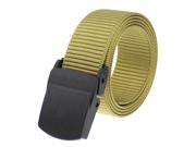 Rockway tactical belt Longest nylon with non metallic buckle military style waistband brand new design Khaki