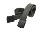 Rockway hiking belt Wearable jacquard nylon with brand YKK POM buckle lightness waistband for jeans shorts Dark gray