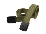 Rockway hiking belt Wearable jacquard nylon with brand YKK POM buckle lightness waistband for jeans shorts Dark green