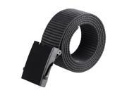 Rockway men s durable nylon belt with sturdy automatic steel buckle Black